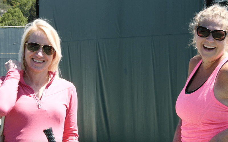 Pamela and Lauren share their team tennis experience.