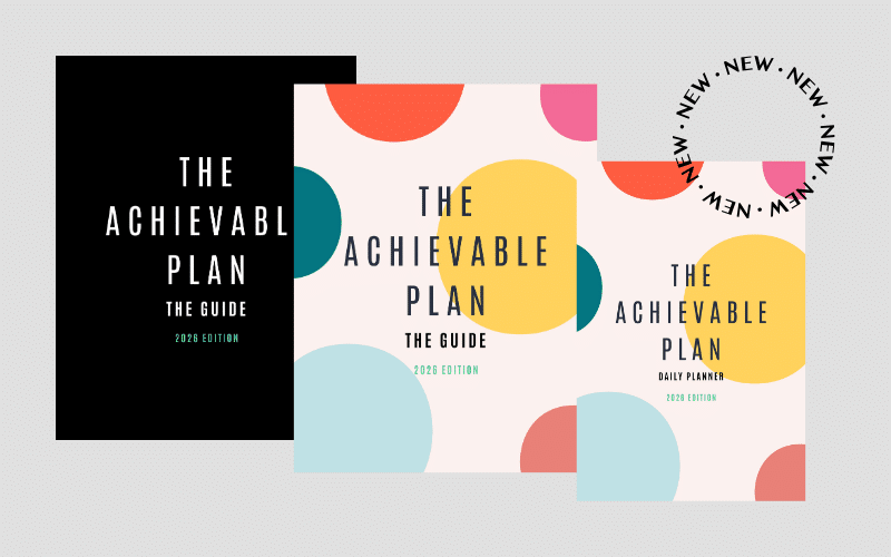 The Achievable Plan 2026 Edition — A Mindful 90-Day Planner for Everyday Progress